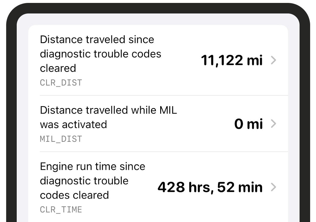 Read diagnostic information from your car